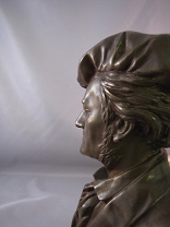 8. Signed Bronze Bust
